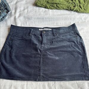 Old Navy Blue Mini Skirt Casual Night Out